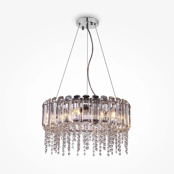 Подвесной светильник 6*E14 40Вт Хром IP20 Hail MOD097PL-06CH Maytoni — фото 2