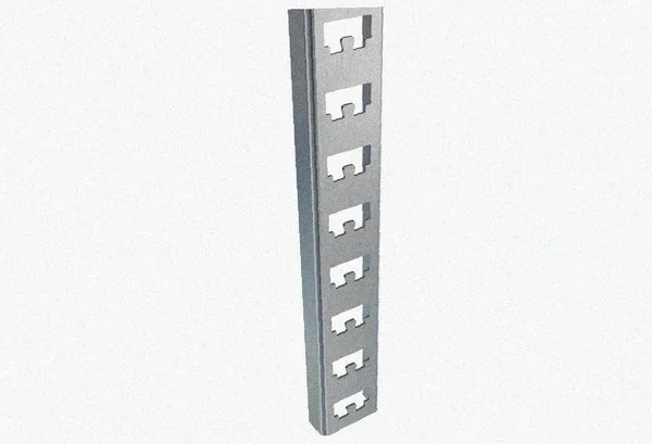 Стойка кабельная К1153 УТ1,5 оцинкованный лист S1,5 Курганский ЗЭМИ