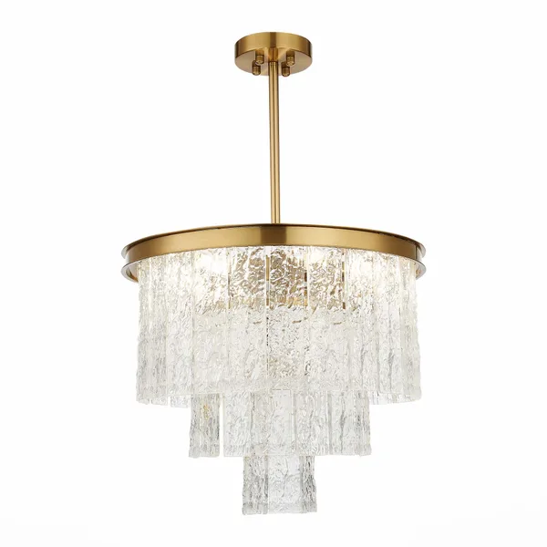 Люстра потолочная Латунь/Прозрачный E14 6*60Вт SL1230.302.06 ST LUCE