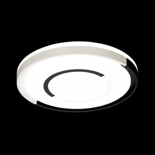 Св-к пластик/белый/черный LED 72Вт 3000-6500К D495 IP43 пульт ДУ/LampSmart STOKI SONEX — фото 2