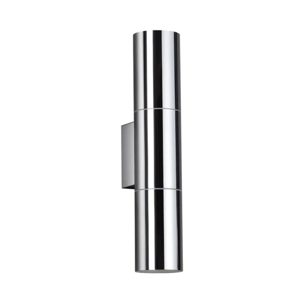 Настенный св-к IP44 LED E27 max 2*7W BAZEL хром/металл ODEON LIGHT