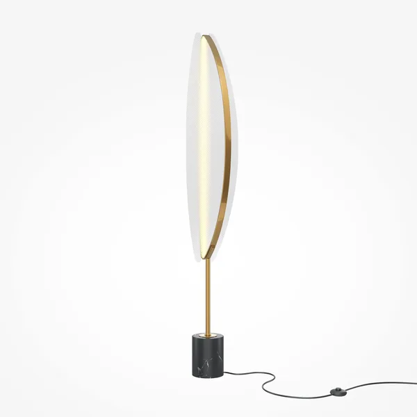 Напольный светильник (торшер) LED 33Вт Латунь IP20 Breeze MOD281FL-L33BS3K Maytoni — фото 3