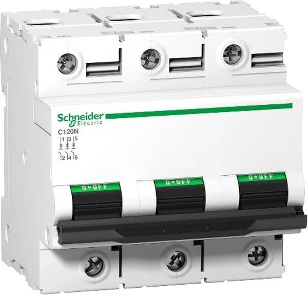 Выключатель автоматический ВА 3П 125А С 10кА C120N Schneider Electric Systeme Electric (Schneider Electric)