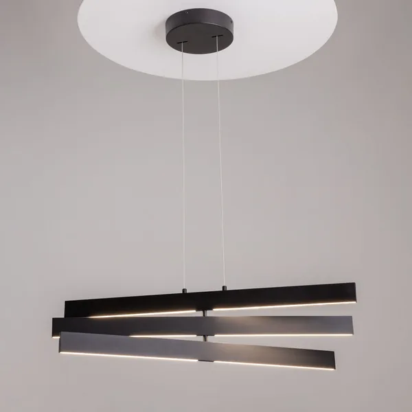 Подвесной светильник 3*LED 48Вт Черный IP20 Origami MOD163PL-L38B4K Maytoni — фото 4