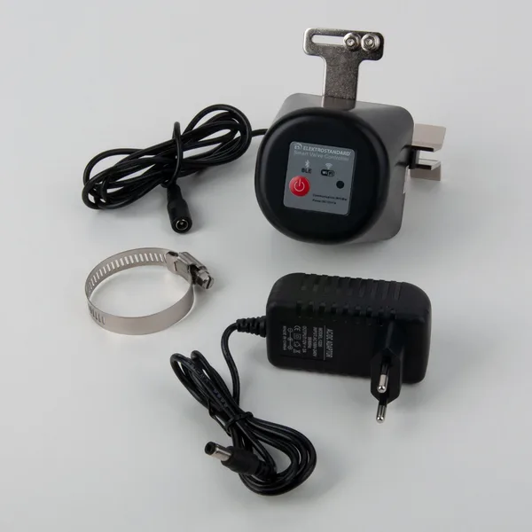 Умный электропривод для запорного крана черный IP20 (a060342) Elektrostandard — фото 2