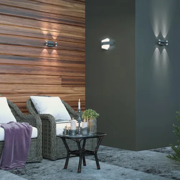 Ландшафтный настенный св-к IP54 LED 4000K 8W 85-265V CALLE темно-серый F NOVOTECH — фото 2