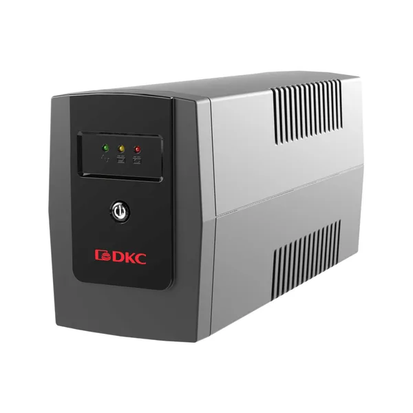 Линейно-интерактивный ИБП ДКС серии Info, 800 ВА/480 Вт, 1/1, 2xSchuko,1x8Aч DKC