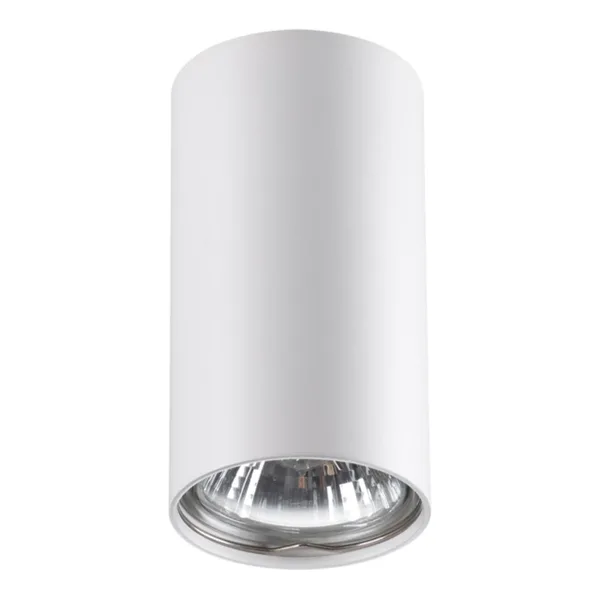 Накл.св-к IP20 GU10 50W 220V PIPE белый D NOVOTECH