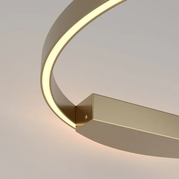 Настенный светильник (бра) 1*LED 37Вт Латунь IP20 Rim MOD058WL-L35BS3K Maytoni — фото 3