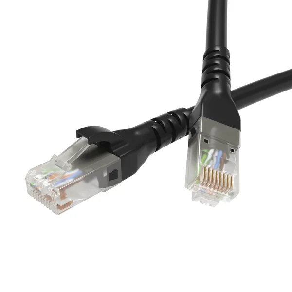 Патч-корд неэкранированный CAT6 U/UTP 4х2, LSZH, черный, 0.5м DKC