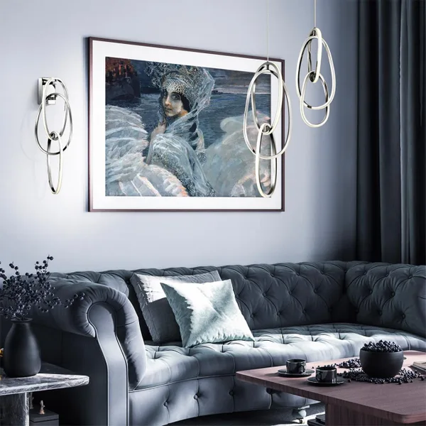 Настенный св-к LED 23W 4000K SPACE хром/акрил ODEON LIGHT — фото 2