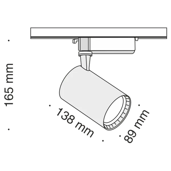 Светильник трековый 17Вт 3000K Белый IP20 Vuoro TR003-1-17W3K-W Technical Maytoni — фото 7
