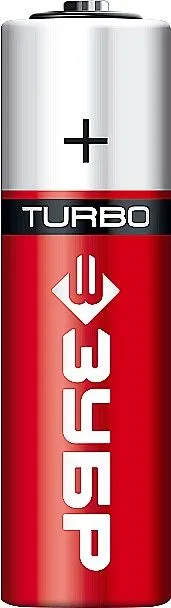 Щелочная батарейка 1.5 В, тип АА, 2 шт, Turbo ЗУБР