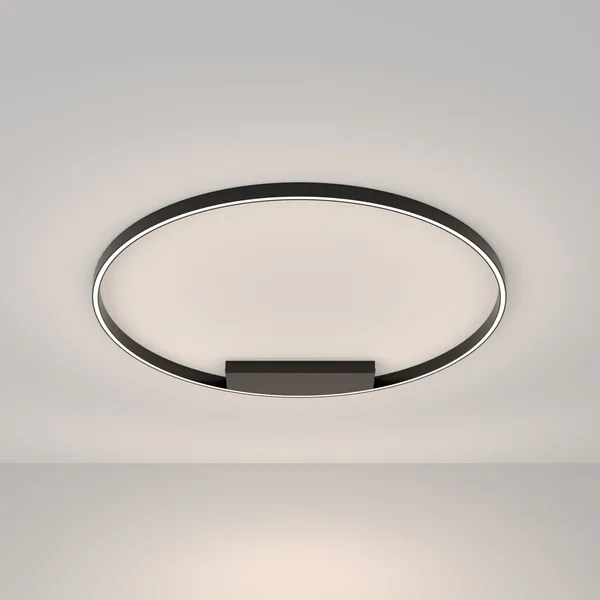 Потолочный светильник LED 59Вт Черный IP20 Rim MOD058CL-L65BK Maytoni — фото 3