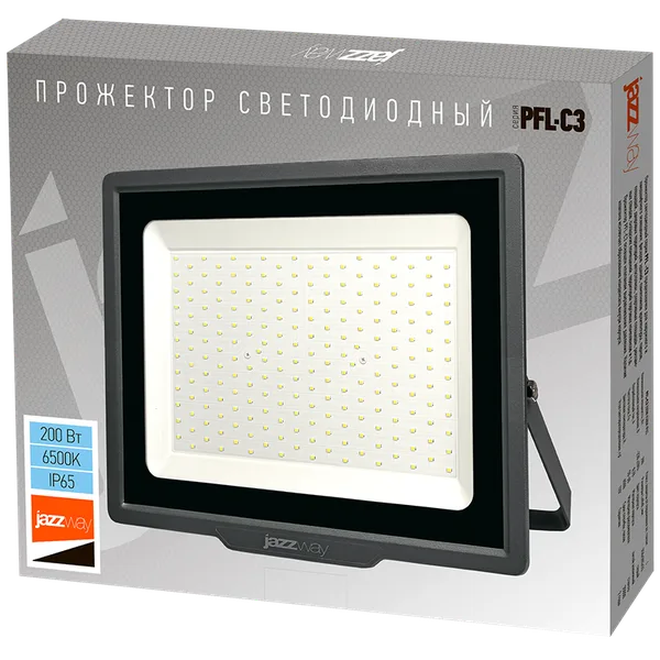 Прожектор светодиодный, 200 Вт, Jazzway, 6500К, 17000лм, IP65 — фото 6