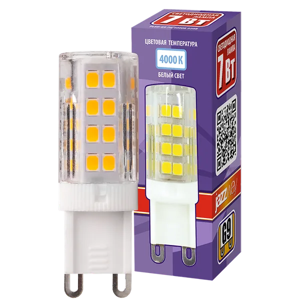 Лампа светодиодная LED 7W G9 4000К JazzWay — фото 3