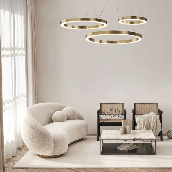 Подвесной светильник 1*LED 36Вт Латунь IP20 Saturno MOD415PL-L36BS4K Maytoni — фото 4