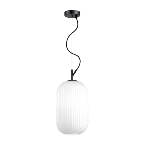 Подвес E27 60W ROOFI белый/черный ODEON LIGHT — фото 4
