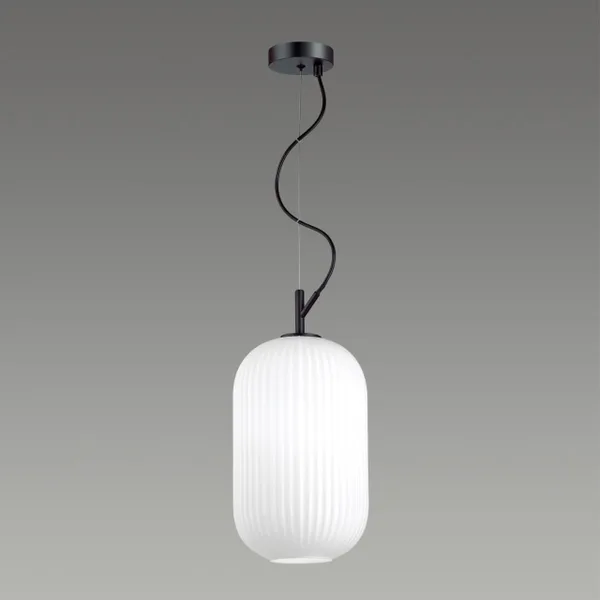 Подвес E27 60W ROOFI белый/черный ODEON LIGHT — фото 3