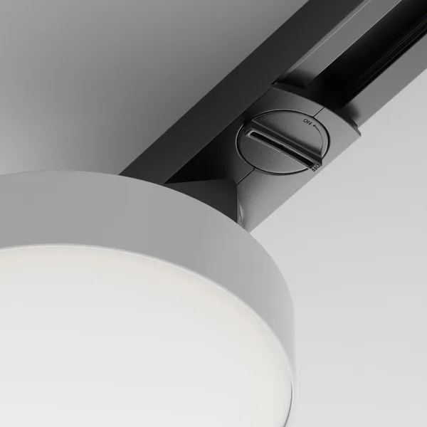 Трековый светильник LED 12Вт Черно-белый IP20 Single phase track system Unity TR043-1-12W4K-W Technical Maytoni — фото 3