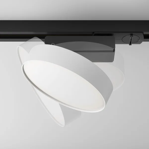 Трековый светильник LED 12Вт Черно-белый IP20 Single phase track system Unity TR043-1-12W4K-W Technical Maytoni — фото 4