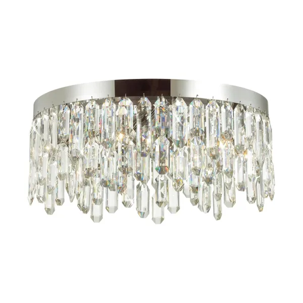 Люстра потолочная E14 6*40W DAKISA хром/хрусталь ODEON LIGHT — фото 4