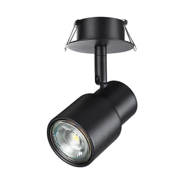 Св-к встр.IP20 GU10 50W 220V MOLO черный NOVOTECH