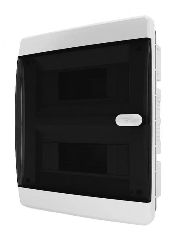 Щит встраиваемый ЩРВ-П 18 модулей черная крышка IP41 CVK 40-18-1 Tekfor — фото 2