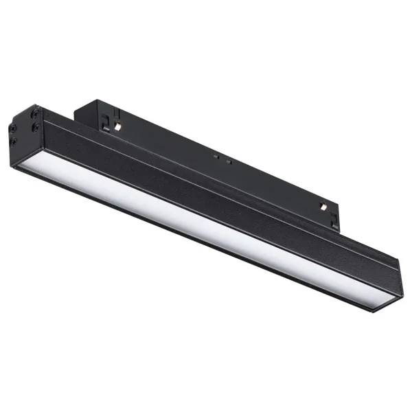 Трековый св-к для низков.шинопровода IP20 LED 4000K 12W 48V FLUM черн NOVOTECH — фото 2