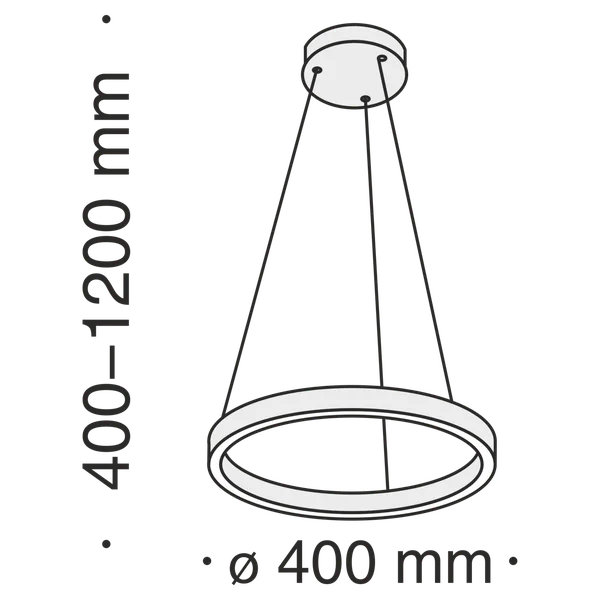 Подвесной светильник 25Вт 4000K Белый IP20 Rim MOD058PL-L22W4K Technical Maytoni — фото 4