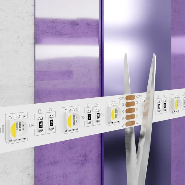 Лента светодиодная 24В 5050 19,2Вт/м 60LED/м RGBW 4000K 5м IP20 Technical Maytoni — фото 4