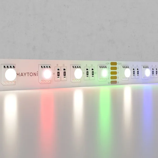 Лента светодиодная 24В 5050 19,2Вт/м 60LED/м RGBW 4000K 5м IP20 Technical Maytoni — фото 2
