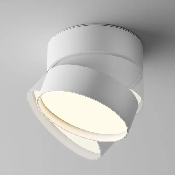 Потолочный светильник LED 18Вт Белый IP20 Ceiling & Wall C024CL-18W3K-W-1 Technical Maytoni — фото 4
