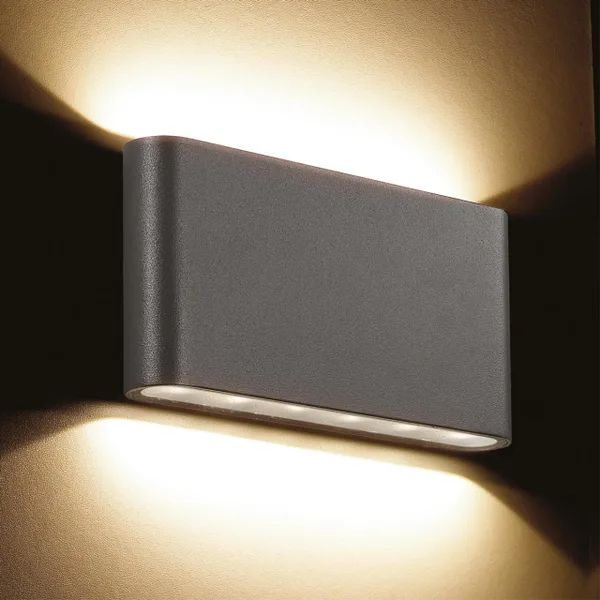 Ландшафтный св-к IP54 LED 3000K 6W 220-240V KAIMAS темно-серый NOVOTECH — фото 3