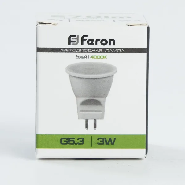 Лампа светодиодная Feron LB-271 MR11 G5.3 3W 4000K — фото 7