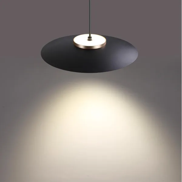 Св-к накл.св/д,провод 2м IP20 LED 4000K 18W 220-240V черный/золото PILZ NOVOTECH — фото 5