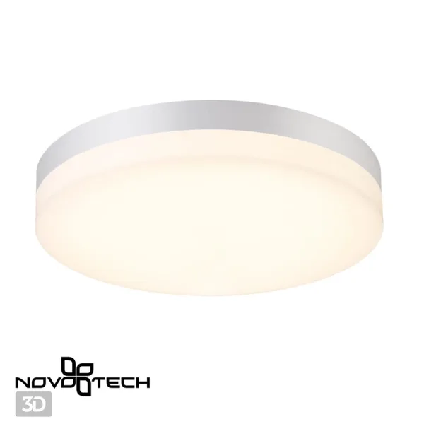 Св-к ландшафтный св/д IP54 LED 4000К 30W 220V OPAL белый NOVOTECH — фото 3