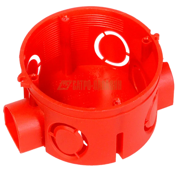 Коробка установочная 80-0500 безгалогенная (HF) 68х42 (224шт/кор) Промрукав — фото 4