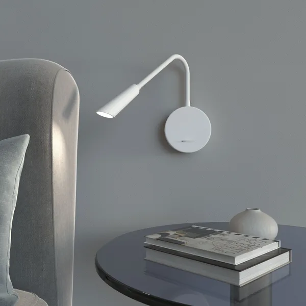 Светильник настенный светодиодный 5Вт 4200К белый IP20 Stem (a060541) Elektrostandard — фото 2