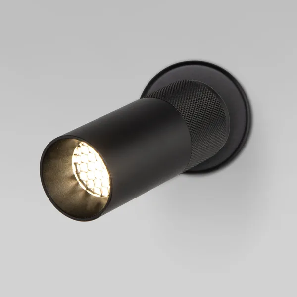 Настенный светодиодный светильник черный IP20 (20097/1 LED черный) Eurosvet — фото 4