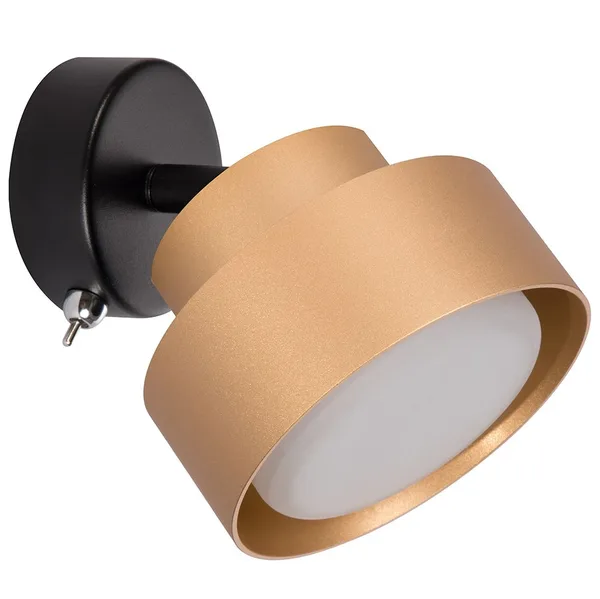 Светильник настенный HL3670 AURA 12W, 230V, GX53, золото Feron