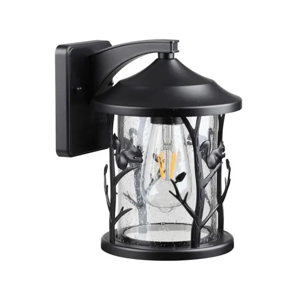 Ландшафтный настен.св-к E27 1*60W IP44 CUITA черный/стекло ODEON LIGHT