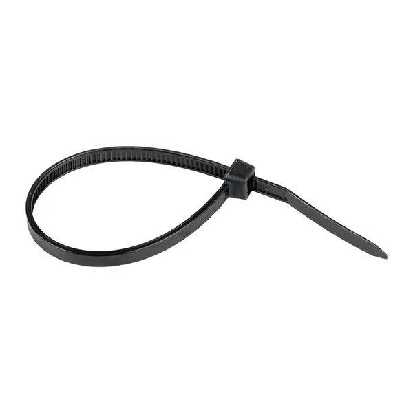Хомут нейлоновый черный (3,6х140) (100шт) Basic EKF
