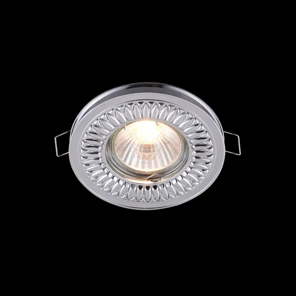 Встраиваемый светильник 1*GU10 50Вт Хром IP20 Metal Classic DL301-2-01-CH Maytoni — фото 2