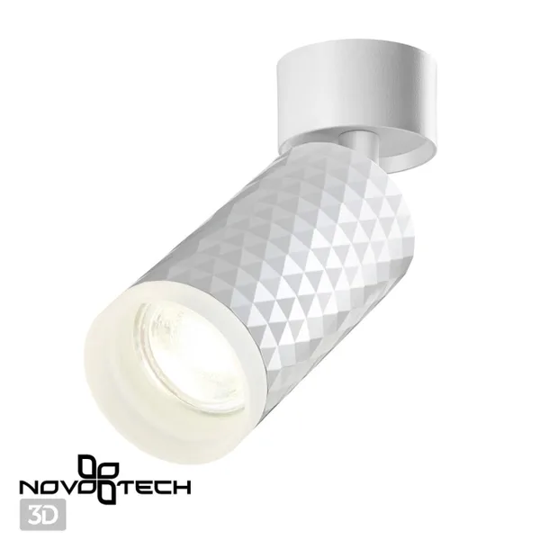 Св-к накл.IP20 GU10 9W 220V BRILL белый B NOVOTECH — фото 2
