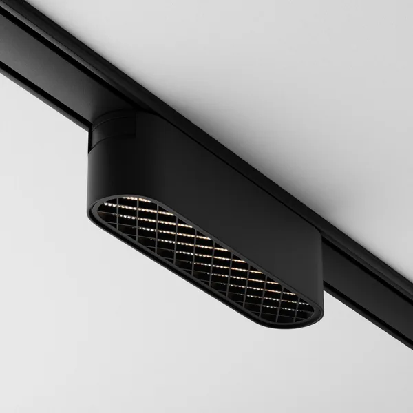 Трековый светильник LED 6Вт Черный IP20 Magnetic track system Radity TR084-1-6W3K-B Technical Maytoni — фото 3