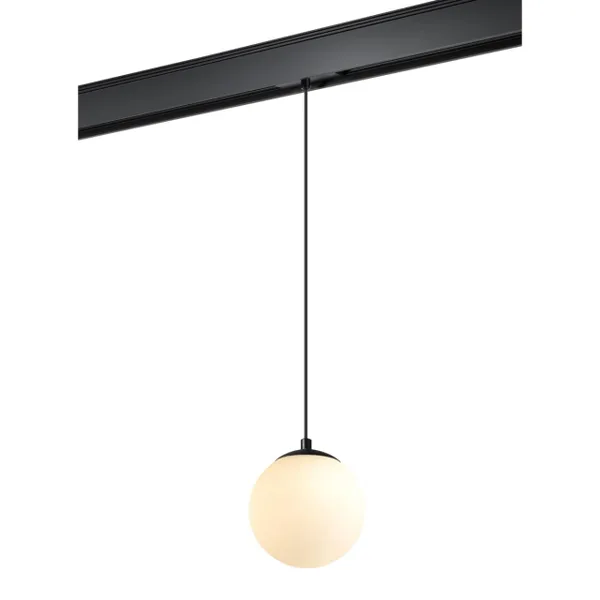 Трековый св-к для низков.шинопровода,провод 0.8м IP20 LED 4000K 10W 48V черный KIT NOVOTECH — фото 3