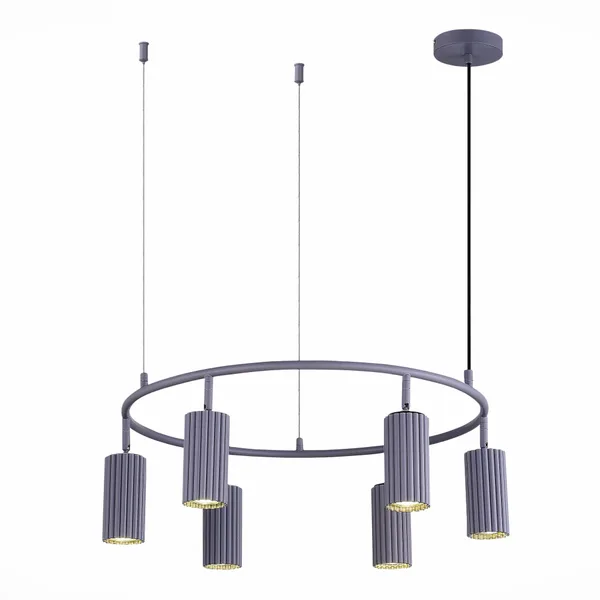 Светильник подвесной Серый/Серый GU10 6*5Вт 4000К SL1213.703.06 ST LUCE