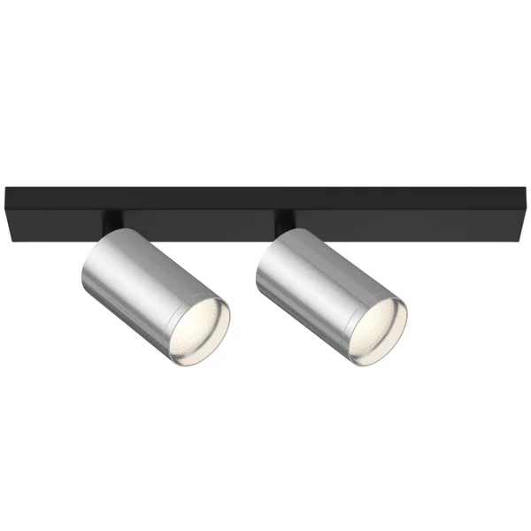 Потолочный светильник 2*GU10 10Вт Черный и Хром IP20 FOCUS S C051CL-02BCH Technical Maytoni — фото 4