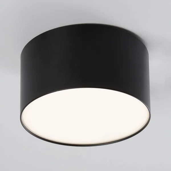 Светильник накладной со светодиодами 10W, 700Lm, черный (4000К), AL200 “Simple matte” Feron — фото 6